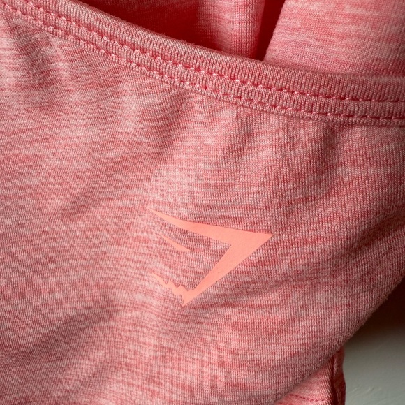 Gymshark Sportycore Light Pink Wrap Active Top - Picture 2 of 4